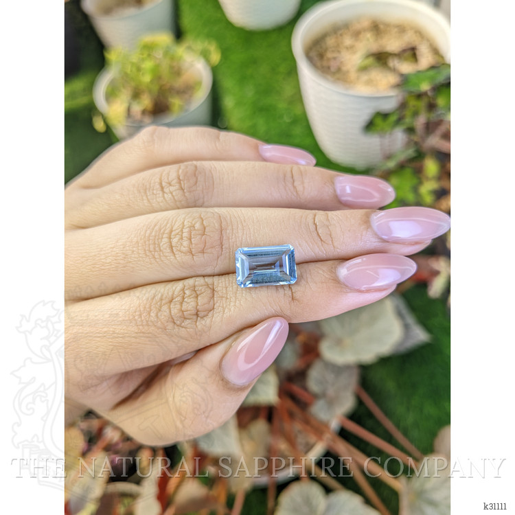 4.04 Ct. Blue Aquamarine from Brazil