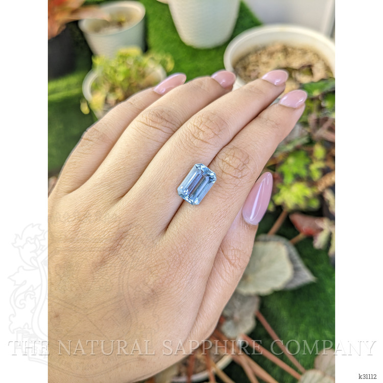4.42 Ct. Blue Aquamarine from Brazil