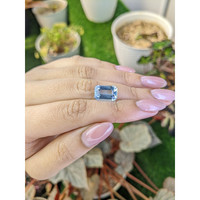 4.42 Ct. Blue Aquamarine from Brazil Life Style
