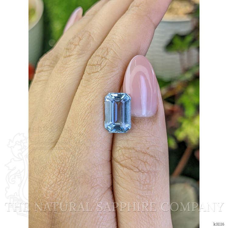 3.64 Ct. Blue Aquamarine from Brazil