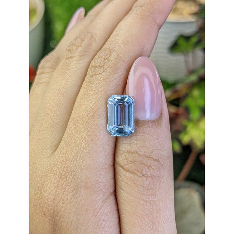 3.64 Ct. Blue Aquamarine from Brazil