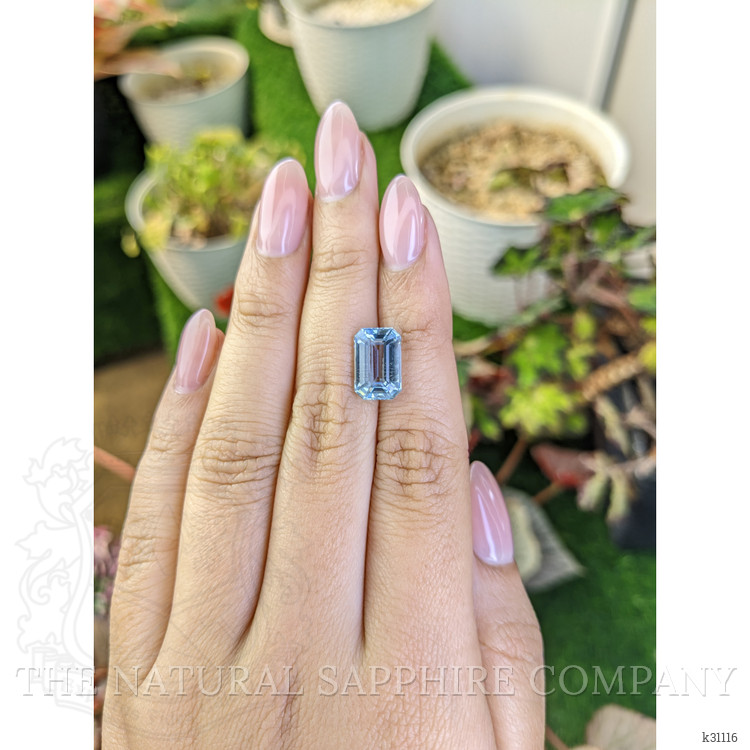 3.64 Ct. Blue Aquamarine from Brazil