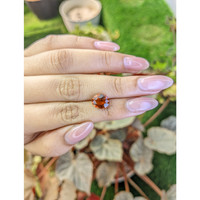 3.29 Ct. Reddish Orange Hessonite Garnet from Madagascar Life Style
