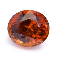 2.57 Ct. Reddish Orange Hessonite Garnet from Madagascar Video