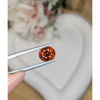 2.57 Ct. Reddish Orange Hessonite Garnet from Madagascar Life Style