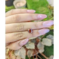 2.57 Ct. Reddish Orange Hessonite Garnet from Madagascar Life Style
