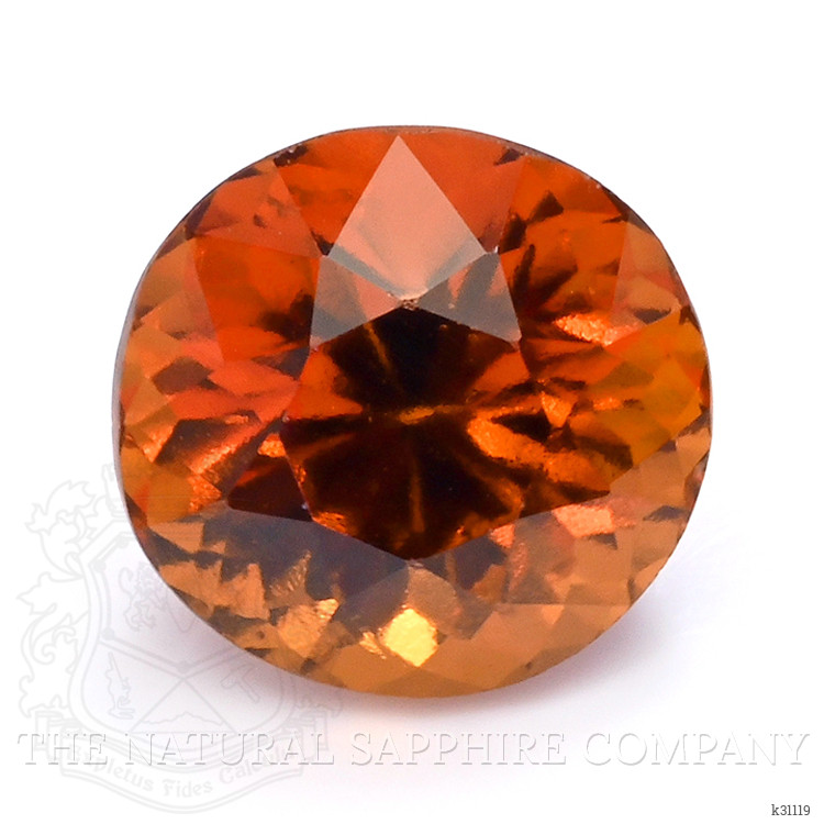 3.11 Ct. Reddish Orange Hessonite Garnet from Madagascar
