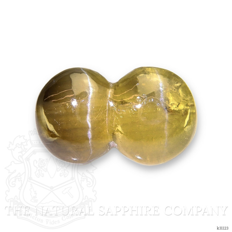2.58 Ct. Yellowish Brown Cabochon Cat’s Eye Chrysoberyl from Ceylon (Sri Lanka)