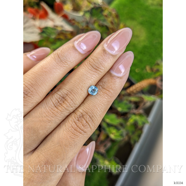 0.93 Ct. Greenish Blue Zircon from Ceylon (Sri Lanka)
