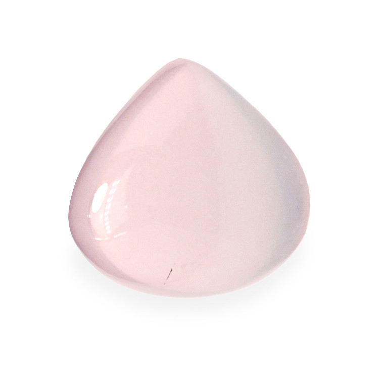 16.56 Ct. Pink Cabochon Rose Quartz from Brazil