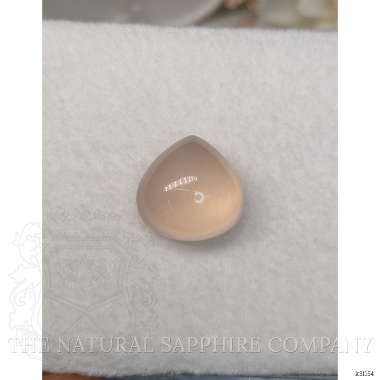 16.20 Ct. Pink Cabochon Rose Quartz from Brazil