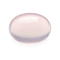 13.21 Ct. Pink Cabochon Rose Quartz from Brazil Video