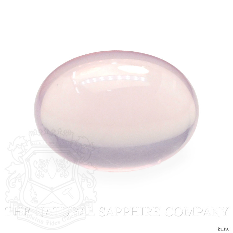 13.21 Ct. Pink Cabochon Rose Quartz from Brazil
