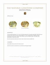 1.03 Ct. Alexandrite from Ceylon (Sri Lanka) Appraisal