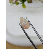 3.83 Ct. Multi Color Cabochon Fire Opal (Flame Opal) from Ethiopia Life Style
