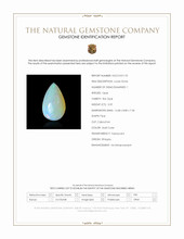 3.59 Ct. Multi Color Cabochon Fire Opal (Flame Opal) from Ethiopia Scan Report