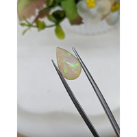3.59 Ct. Multi Color Cabochon Fire Opal (Flame Opal) from Ethiopia Life Style