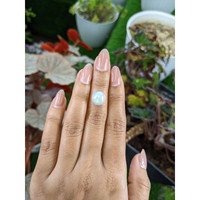 2.87 Ct. Multi Color Cabochon Fire Opal (Flame Opal) from Ethiopia Life Style