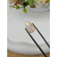2.34 Ct. Multi Color Cabochon Fire Opal (Flame Opal) from Ethiopia Life Style