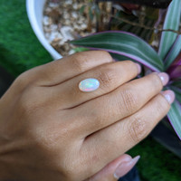 1.55 Ct. Multi Color Cabochon Fire Opal (Flame Opal) from Ethiopia Life Style