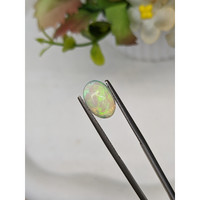 2.51 Ct. Multi Color Cabochon Fire Opal (Flame Opal) from Ethiopia Life Style