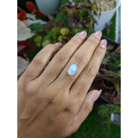 2.21 Ct. Multi Color Cabochon Fire Opal (Flame Opal) from Ethiopia Life Style