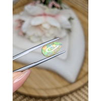 2.38 Ct. Multi Color Cabochon Fire Opal (Flame Opal) from Ethiopia Life Style