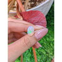 2.90 Ct. Multi Color Cabochon Fire Opal (Flame Opal) from Ethiopia Life Style