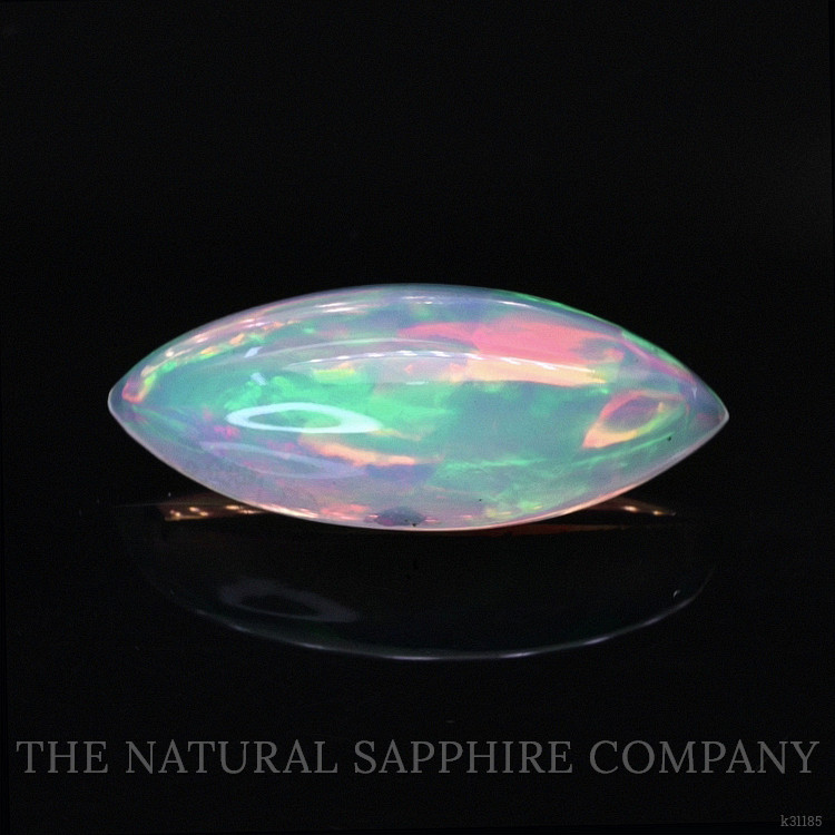 1.73 Ct. Multi Color Cabochon Fire Opal (Flame Opal) from Ethiopia