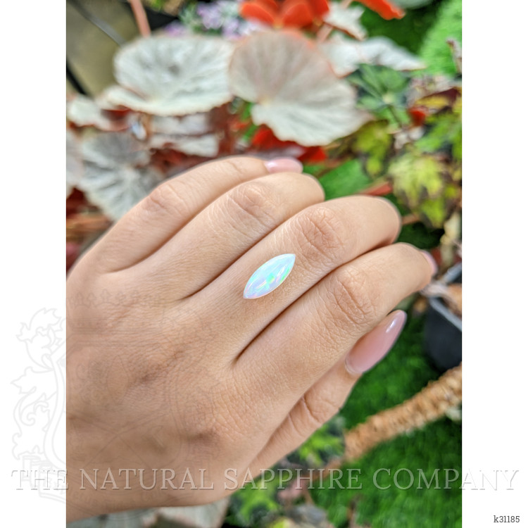 1.73 Ct. Multi Color Cabochon Fire Opal (Flame Opal) from Ethiopia