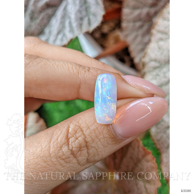 2.88 Ct. Multi Color Cabochon Fire Opal (Flame Opal) from Ethiopia