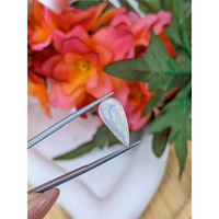 3.22 Ct. Multi Color Cabochon Fire Opal (Flame Opal) from Ethiopia Life Style