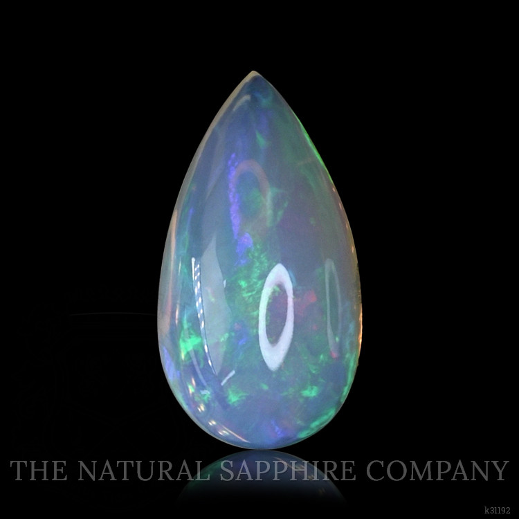 3.27 Ct. Multi Color Cabochon Fire Opal (Flame Opal) from Ethiopia