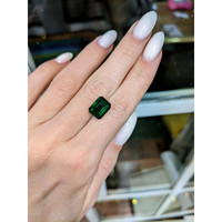 6.31 Ct. Tsavorite Garnet from Tanzania Life Style