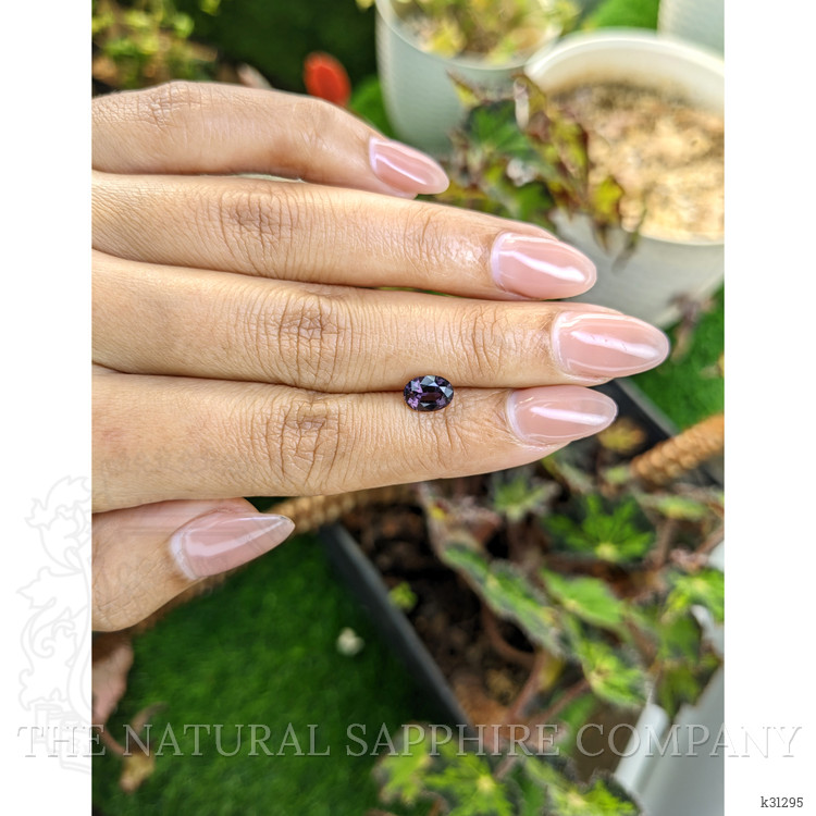 1.30 Ct. Purple Spinel from Ceylon (Sri Lanka)