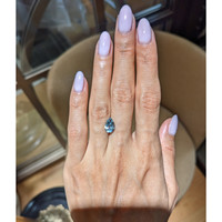 1.68 Ct. Blue Aquamarine from Mozambique Life Style