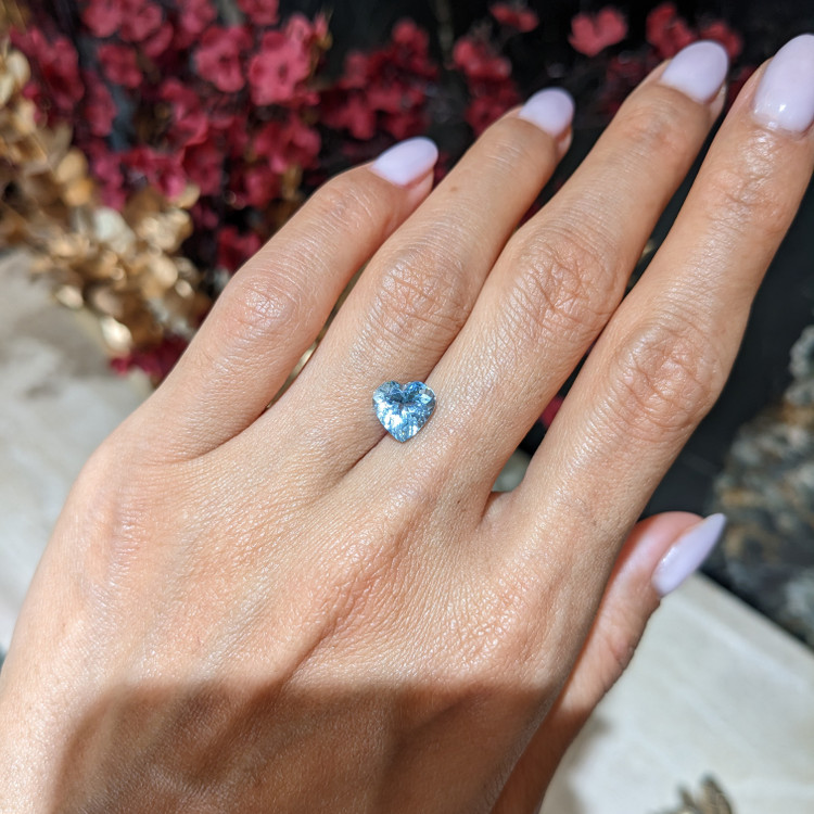 1.87 Ct. Blue Aquamarine from Mozambique
