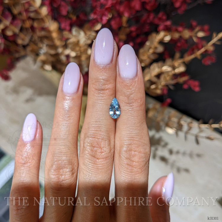 1.03 Ct. Blue Aquamarine from Mozambique