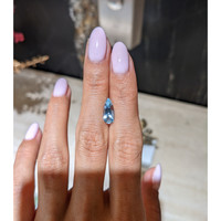 1.43 Ct. Blue Aquamarine from Mozambique Life Style
