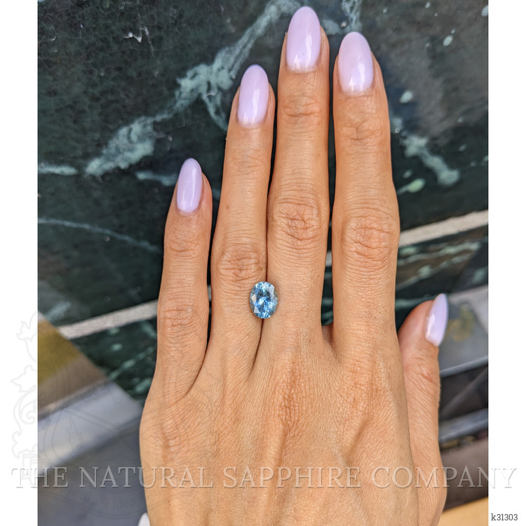 2.01 Ct. Blue Aquamarine from Mozambique