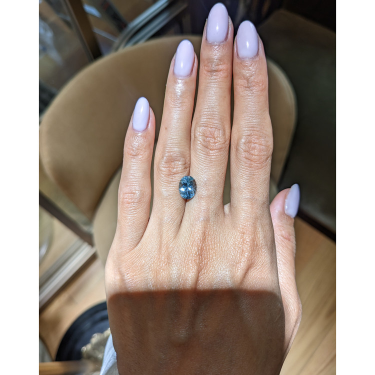 2.01 Ct. Blue Aquamarine from Mozambique