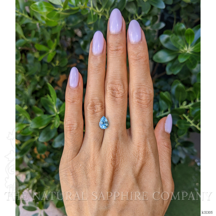 1.69 Ct. Blue Aquamarine from Mozambique