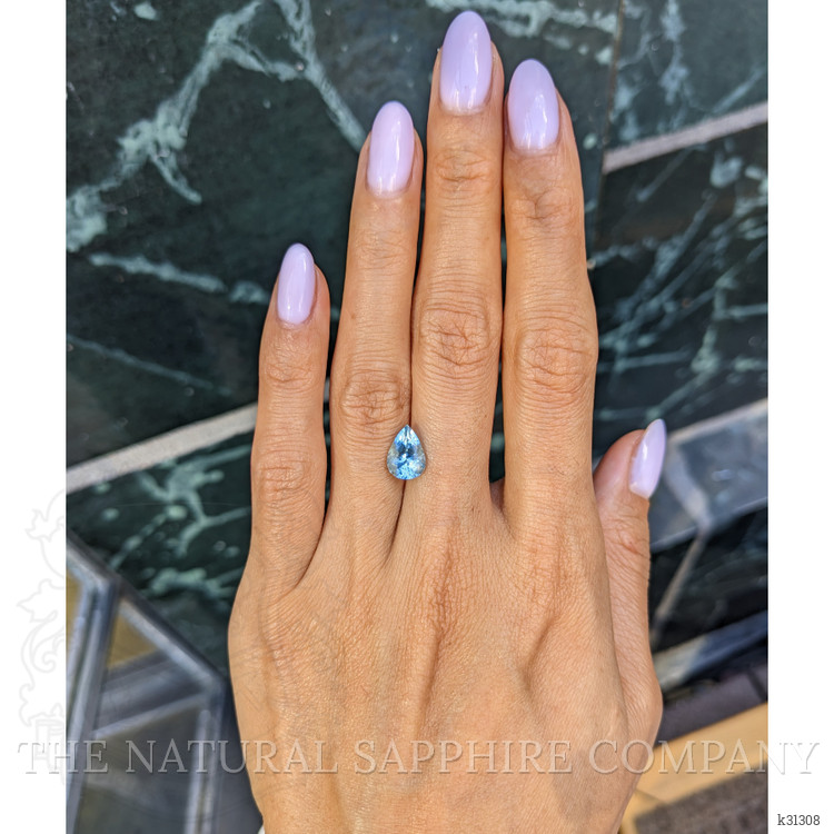 1.87 Ct. Blue Aquamarine from Mozambique