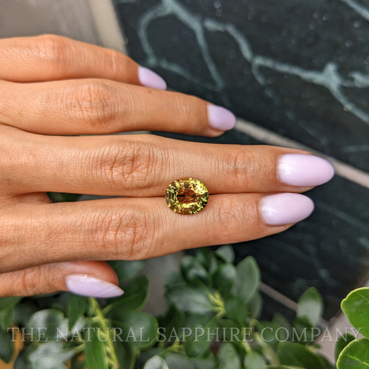 4.60 Ct. Greenish Yellow Tourmaline from Africa
