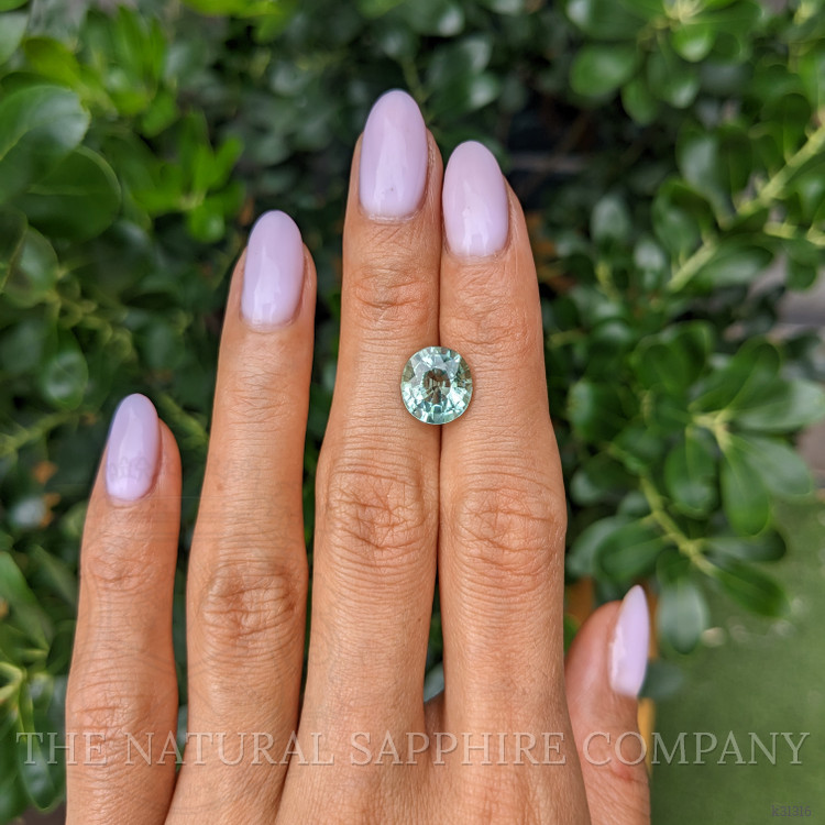 3.27 Ct. Bluish Green Tourmaline from Africa
