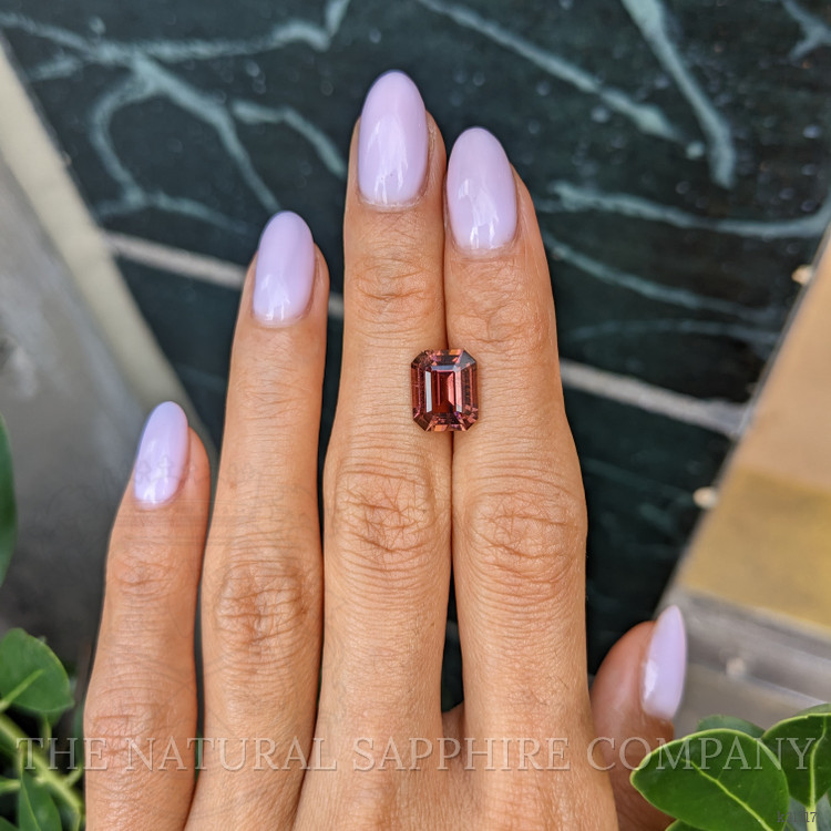 3.38 Ct. Brownish Pink Tourmaline from Africa