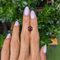 1.88 Ct. Pinkish Purple Tourmaline from Africa Life Style