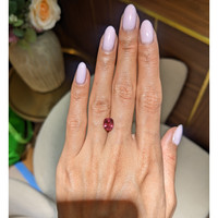 1.73 Ct. Purplish Pink Tourmaline from Africa Life Style