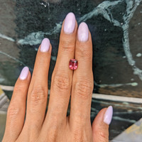 1.73 Ct. Purplish Pink Tourmaline from Africa Life Style