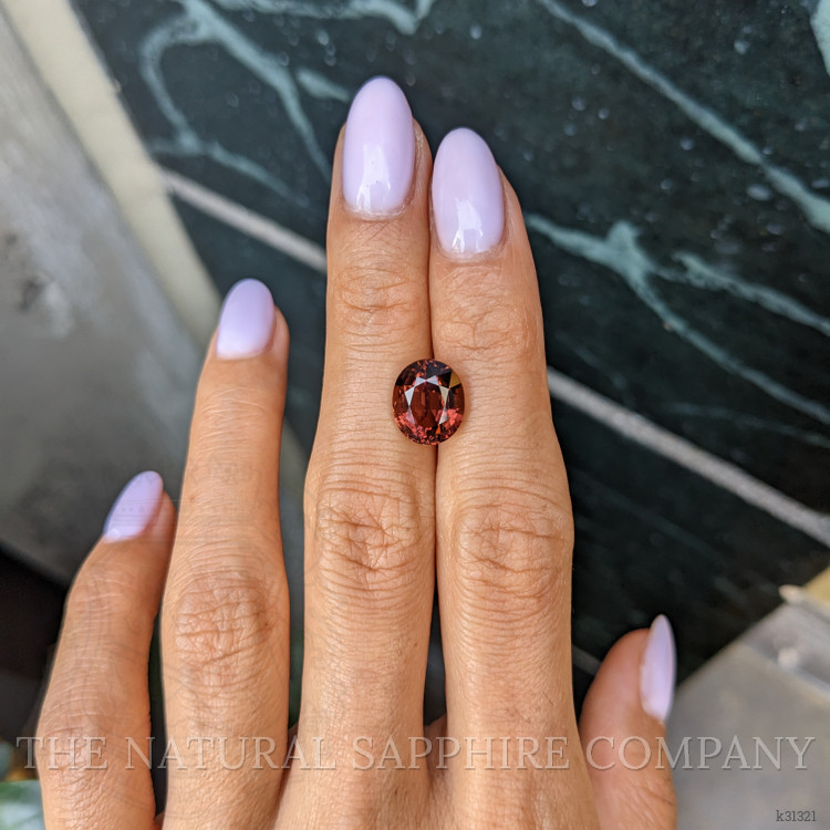4.34 Ct. Reddish Brown Tourmaline from Africa
